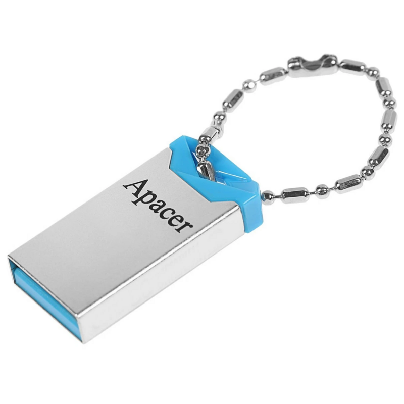 Флешнакопичувач USB 16 GB Apacer AH111 Silver/Blue (AP16GAH111U-1)