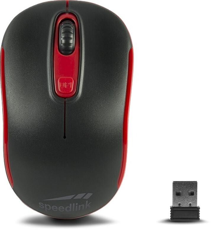Миша бездротова SpeedLink Ceptica Black/Red USB (SL-630013-BKRD)