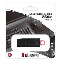 Флеш-накопитель USB 3.2 256GB Kingston DataTraveler Exodia Black/Pink (DTX/256GB)