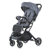 Прогулочная детская алюминиевая коляска BAMBI M 5727 FLASH Gray с регулируемой ручкой / серая