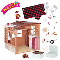 Игровой набор Our Generation - Дом с аксессуарами "Cozy Cabin" с множеством аксессуаров от 3-х лет (BD37961)