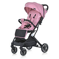 Прогулочная детская алюминиевая коляска BAMBI M 5727 FLASH Pink с регулируемой ручкой / розовая для девочки