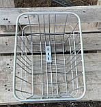 Кошик для велосипеда. Хромована. Велосипед кошика. Багажник кошика. Вело кошик. Кошик передній., фото 3