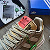 Чоловічі кросівки Commonwealth Adidas ZX 500 RM Sand Brown (Коричневі) Адідас ЗХ 500 замшеві сітка текстиль демісезон, фото 2