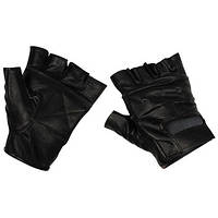 Беспалые кожаные перчатки MFH «Deluxe» Black XXL ll