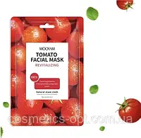 Тканинна маска з томатом для відновлення шкіри MOOYAM Tomato Facial Mask Revitalizing