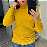 М'який пухнастий светр альпака травичка Багато кольорів Розмір універсальний 46-52, фото 9