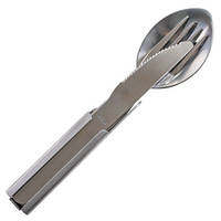 Столовый набор армейский MIL-TEC Army Eating Utensil 3-pc Нержавейка ll