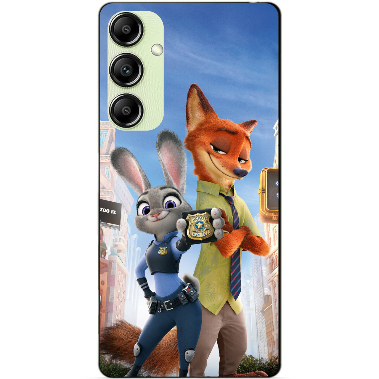 Силіконовий чохол бампер для Samsung A15 з малюнком Джуді Зверополіс Zootopia