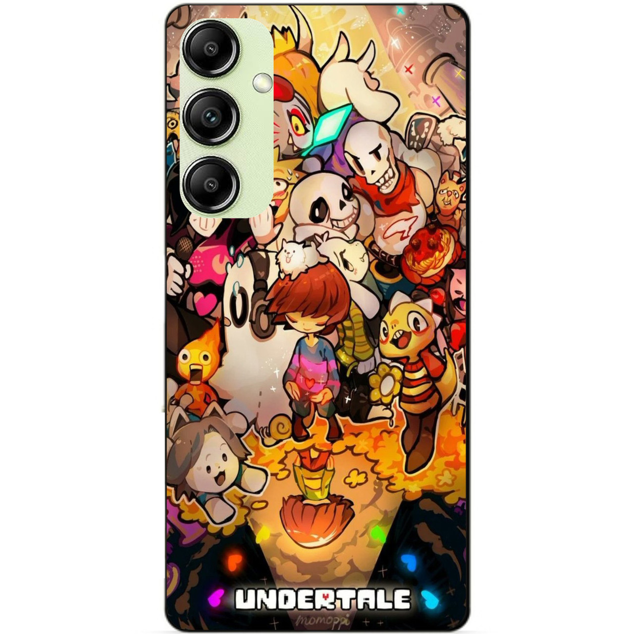 Силіконовий чохол бампер для Samsung A15 з малюнком Андертейл Undertale