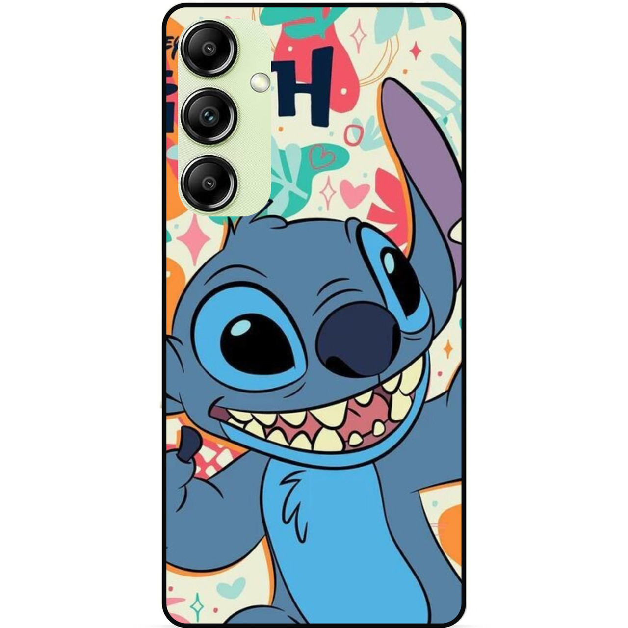 Силіконовий бампер чохол для Samsung A15 з малюнком Stitch Стіч