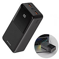 Внешний аккумулятор Power Bank Proove Illuminator 22.5W 30000 mAh 2*USB 1*Type-C Black