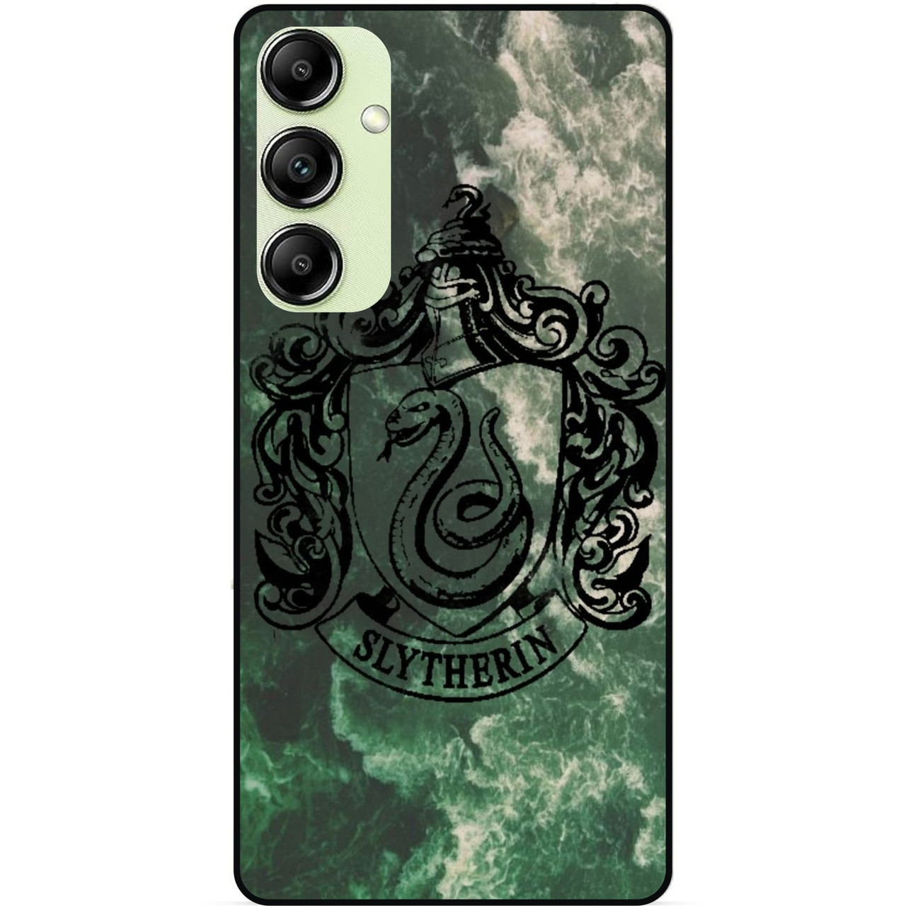 Чохол силіконовий бампер для Samsung A15 з малюнком Слизерин Slytherin Гаррі Поттер Harry Potter