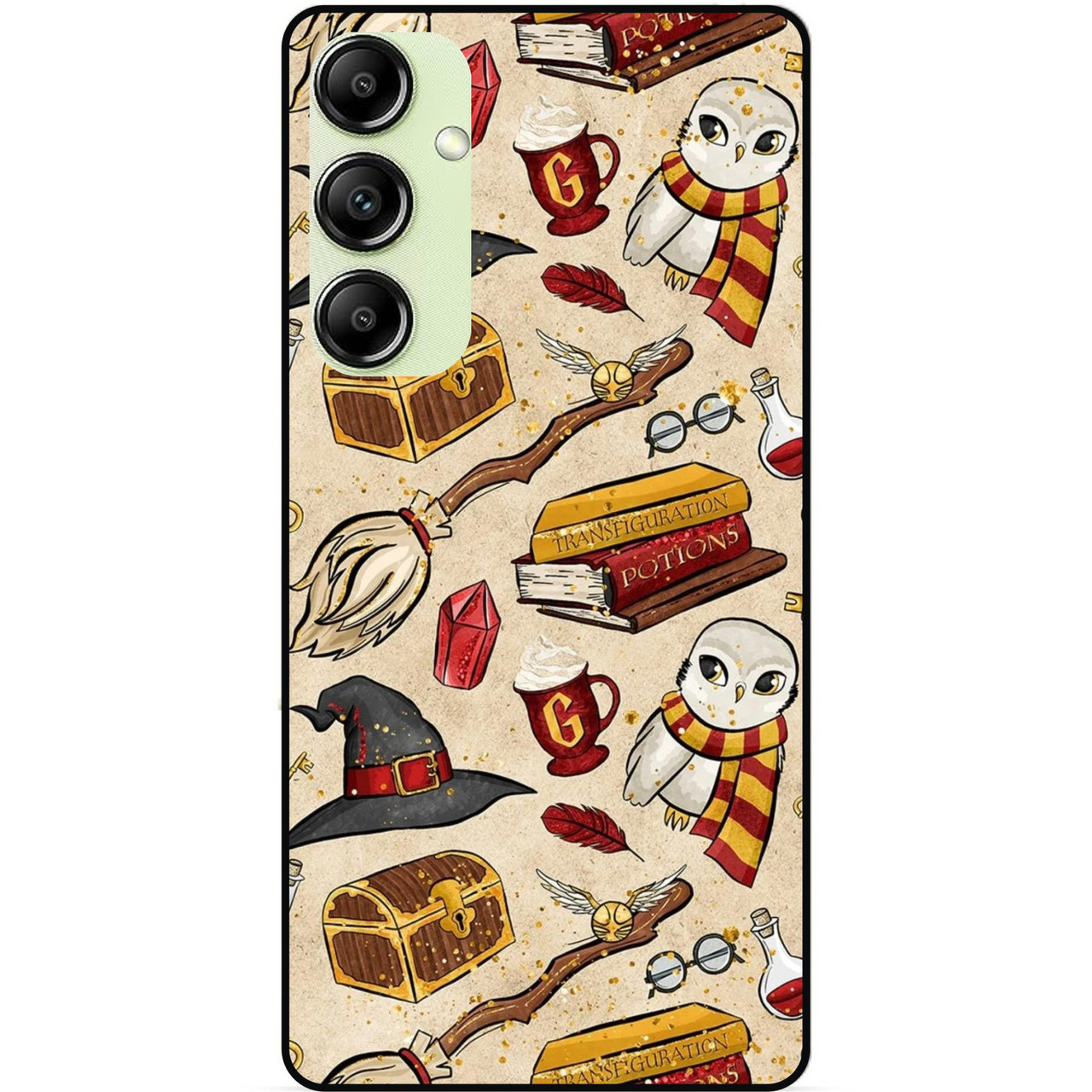 Чохол силіконовий бампер для Samsung A15 з картинкою Gryffindor Грифіндор Гаррі Поттер Harry Potter