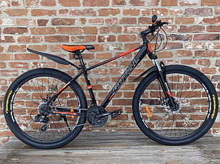 Велосипед Royal 29 MOTION чорно-помаранчовий 2024