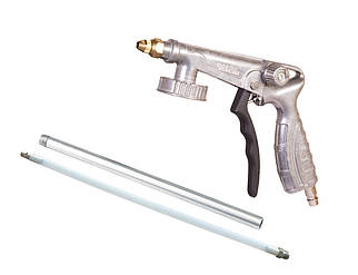 Пневмопістолет для гравітексу MASTERTOOL Ø 5 мм 270 л/хв 2-4 бари з гнучкою насадкою 81-8702