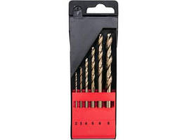 Набір свердел для металу 2/3/4/5/6/8мм кобальтових YATO Co-HSS 6 шт.