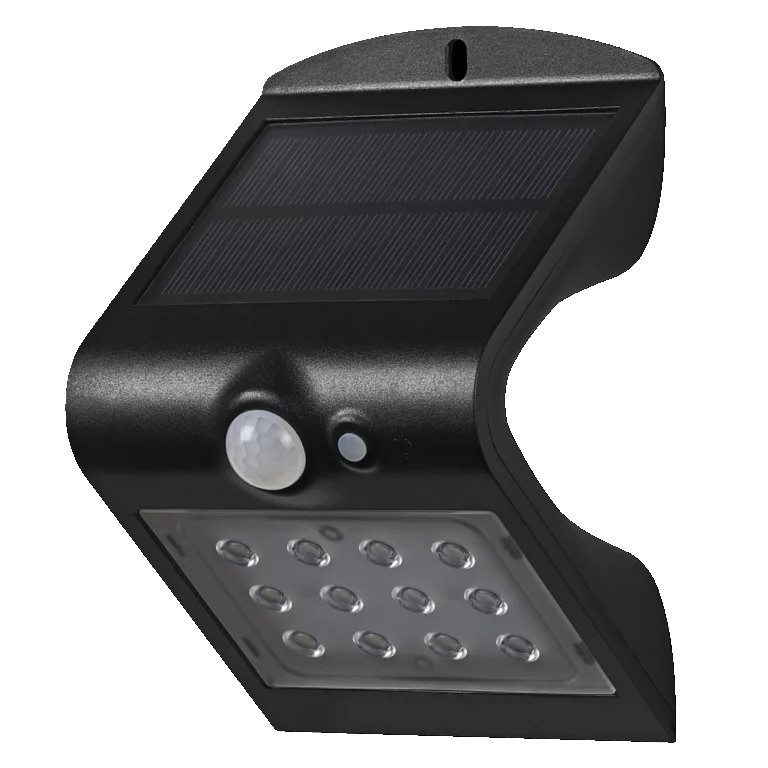 Садово-парковий світильник ENDURA FL BUTTERFLY SOL SEN BL 1.5W/840 LEDVANCE чорний на сонячній батареї