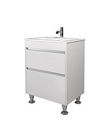 Тумба 60-U підлогова з умивальником Cersanit COMO 60 Мойдодир