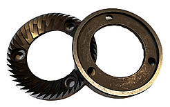 0090003015 Ножі(пара), 64x38x9(ліві, 3 отвори, сталь 100Cr6), Rhea Vendors