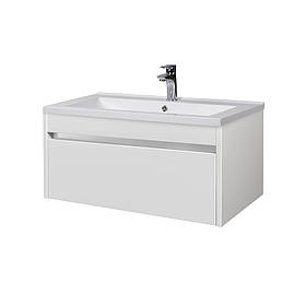 Тумба 80-А підвісна з умивальником COSMO 80 Мойдодир