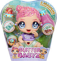 Лялька Glitter BABYZ Marina Finley Baby, Пупс Глітер Бебіс змінює колір