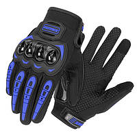 Мото перчатки GLVS - 28 Синие Размер XL