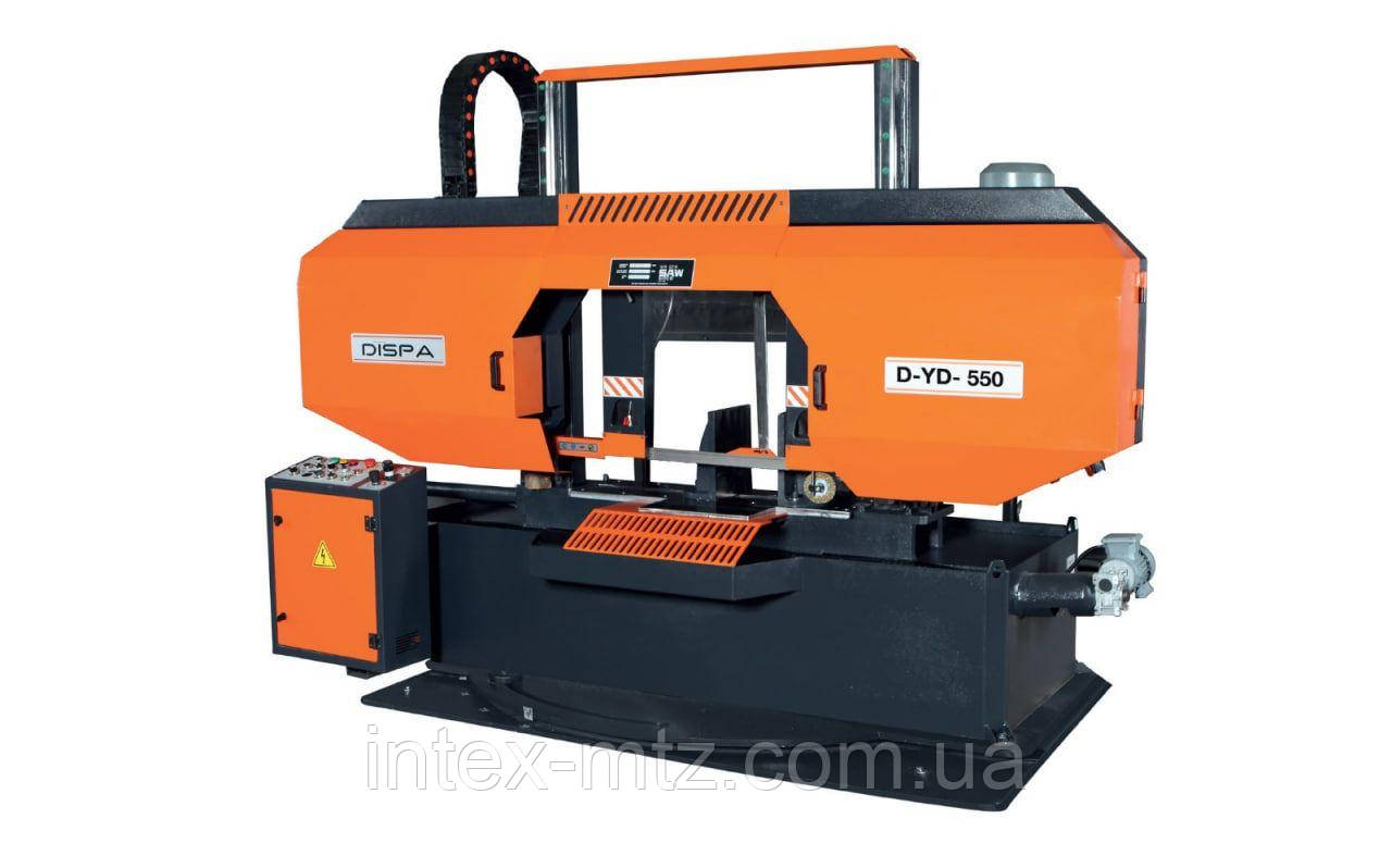 Напівавтоматична двохколонна стрічкова пилка DISPA MAKINA D-YD 550