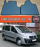 ЕВА коврики Фиат Скудо 2007-2016. EVA резиновые ковры на Fiat Scudo 2