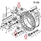 Ролик закритий підйомного колеса Anna Z644 – 564454042, фото 3