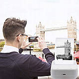 Портативний термопринтер Mini Printer C15 для друку зі смартфона без заправлення чорнила (Рожевий), фото 5