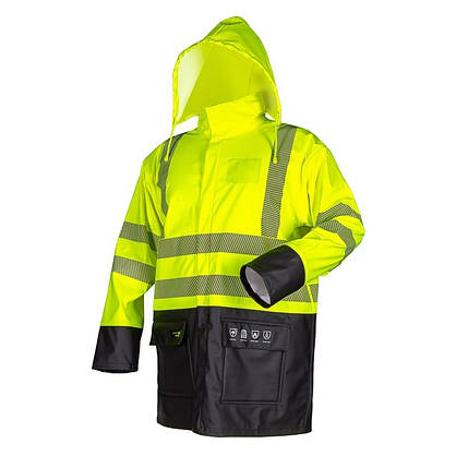 Робочий костюм від дощу StormGo HI-VIS Cannygo підвищеної видимості (LIS/KPN-ST), фото 3