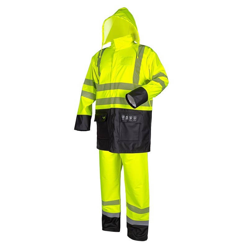 Робочий костюм від дощу StormGo HI-VIS Cannygo підвищеної видимості (LIS/KPN-ST), фото 1