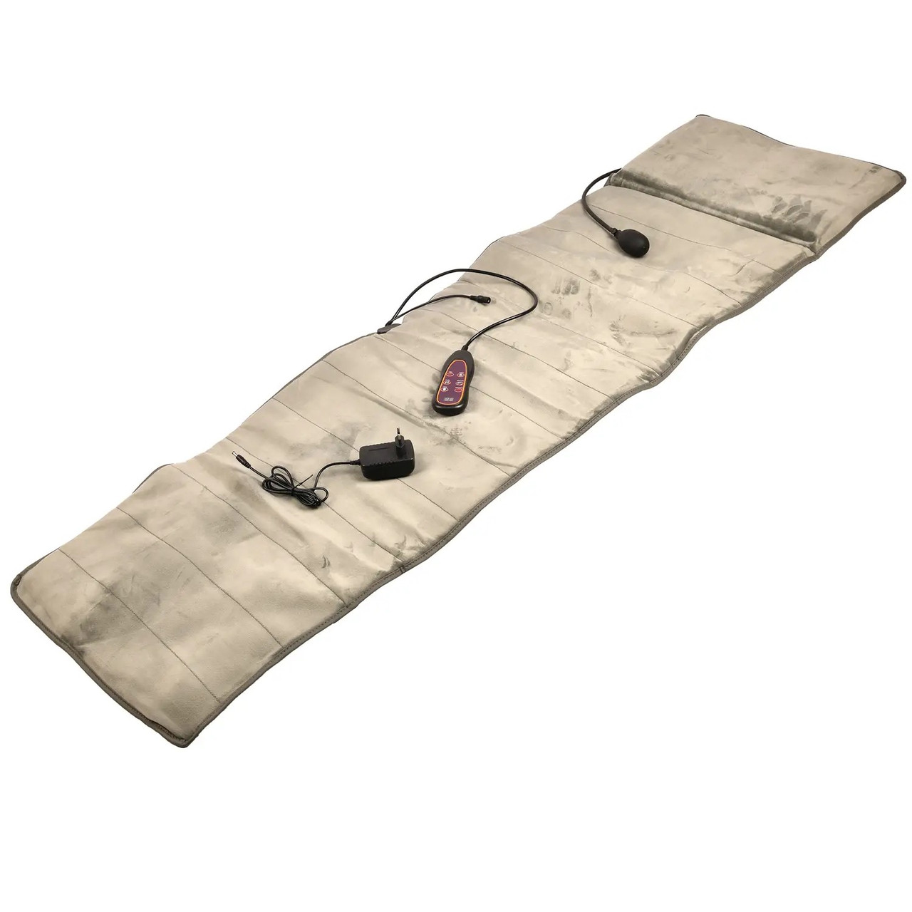 Масажний килимок-матрац з пультом та надувною подушкою