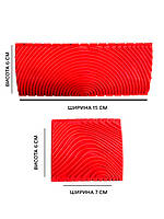 Шпатель для декорирования эффект древесины 15 см малярний 2 шт