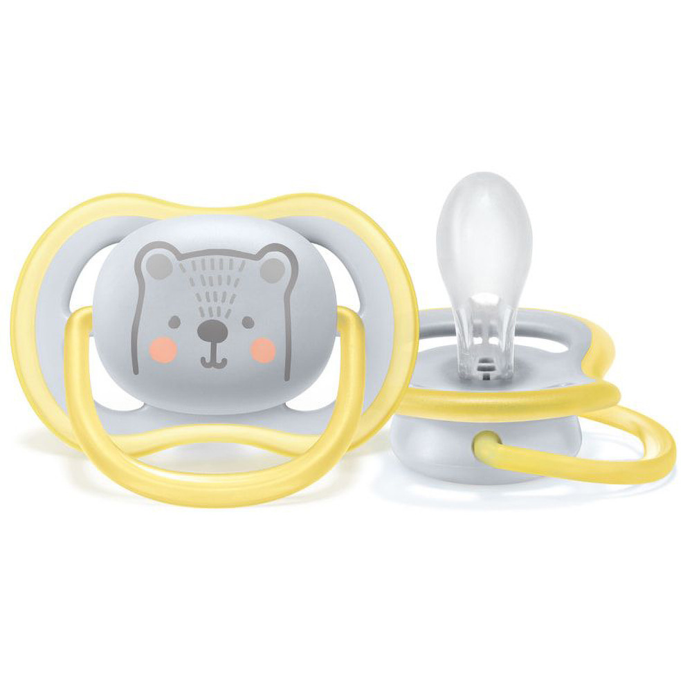 Пустушка силіконова ортодонтична 1 шт Philips Avent Ultra Air 6-18m (8720689000567)
