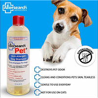 Противоалергенный шамупнь для собак Allersearch Pet+ Shampoo 473 мл