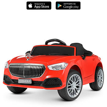 Дитячий електромобіль Mercedes (2,4G, 2 мотори 35W, акум 12V7AH, музика, світло, MP3, USB) M 4864EBLR-3 Червоний