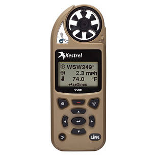 Метеостанція Kestrel 5500 Link з флюгером та чохлом Coyote, фото 3