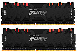 Модуль пам`яті DDR4 2x8GB/3600 Kingston Fury Renegade RGB (KF436C16RBAK2/16) Sava Family DS