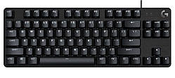 Клавiатура Logitech G413 TKL SE Corded Mechanical Gaming Keyboard Black (920-010446) Sava Family DS