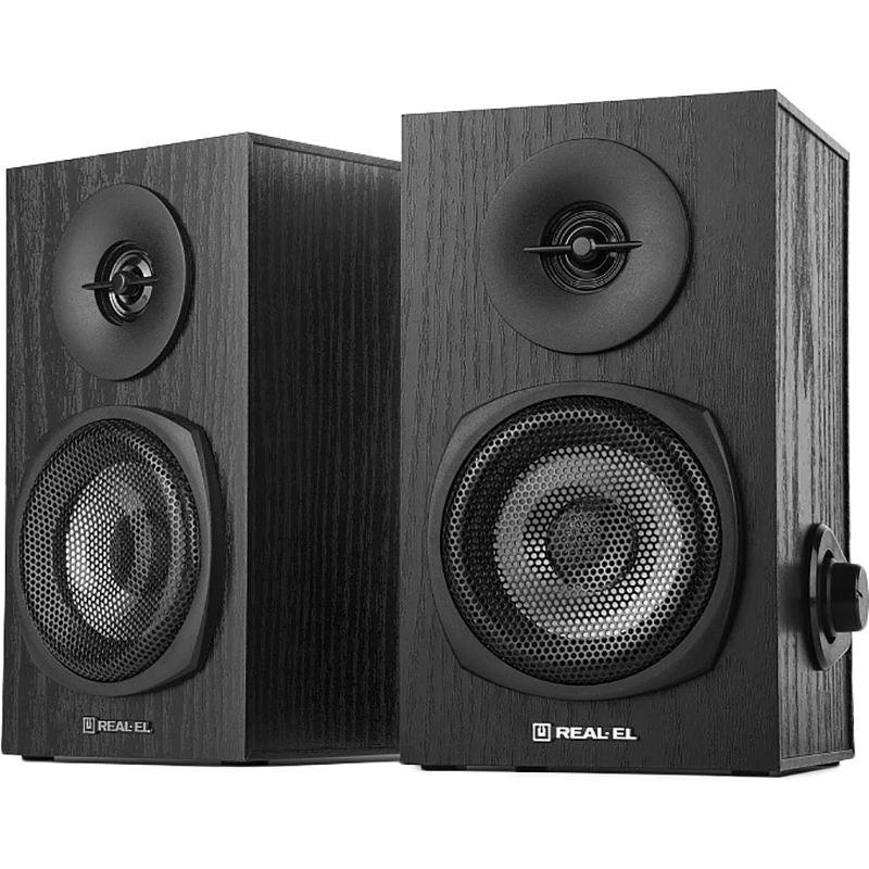 Акустична система REAL-EL S-225 Black Чорний DS