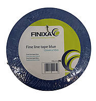Контурний тонкий малярний скотч - Finixa Fine line tape 12мм.х55м. синій (FOL 312M)