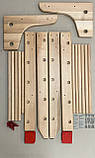 Шведська стінка дерев'яна (розбірна) з навісним обладнанням SW-102, фото 8