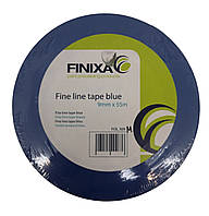 Контурный тонкий малярный скотч - Finixa Fine line tape 9мм.х55м. синий (FOL 309M)