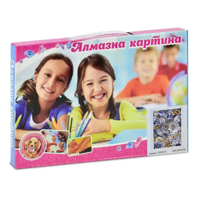 Алмазна мозаїка "Єдиноріг" 20х30см, в коробці | TK Group (JS 24501), фото 3