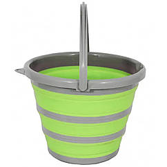 Відро силіконове складане зелене Spear&Jackson BUCKETG