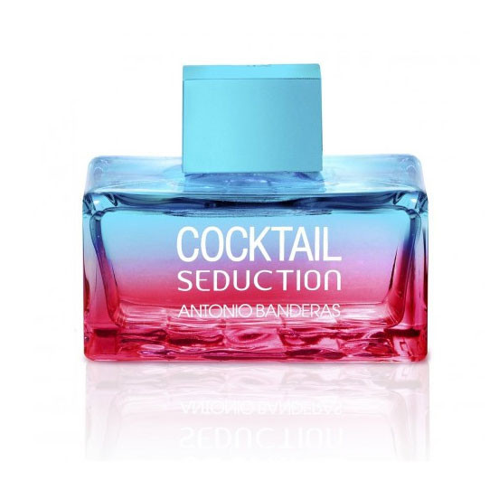 Antonio Banderas Cocktail Seduction Blue for Women туалетная вода 100 ml. (Коктейль Седакшн Блу Фор Вумен) - фото 2 - id-p378804562