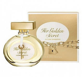 Antonio Banderas Her Golden Secret туалетна вода 80 ml. (Антоніо Бандерас Хер Голден Секрет)