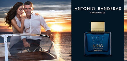 Antonio Banderas King of Seduction Absolute туалетна вода 100 ml. (Антоніо Бандерас Кінг оф Седакшн Абсолют), фото 5